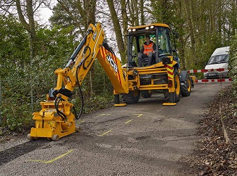 Аренда Трактор JCB 4CX + Дорожные фрезы